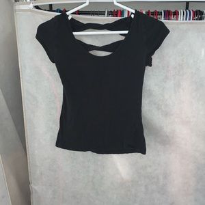 Black-Back Design Shirt